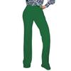 PINSV Women's High Waisted Stretchy Bootcut Pull On Dress Pants Casual Work Pants Green XXL view 1