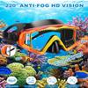 Diving mask Anti-Fog Swimming Snorkel mask Suitable for Adults Scuba Dive Swim Snorkeling Goggles Masks view 4