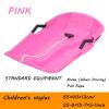 Plastic Snow Sled -Children's Sledges, Winter Snow Sledges, Thick Wear-Resistant Sledges, Sledges with Brakes and Pull Ropes view 2