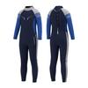 Goldfin Kids Wetsuit, Boys Girls Wet Suits Youth Toddler 3mm Neoprene Back Zip Keep Warm for Cold Water Swimming Diving Snorkeling Surfing Paddleboarding Full-Body Blue Size 14 view 1