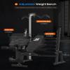 JX FITNESS Olympic Weight Bench with Preacher Curl Pad and Leg Developer, Workout Bench Press Multi-Function Weight Lifting Gym/Home Gym view 4