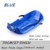 Plastic Snow Sled -Snow Sledge Kids Double,Snow Sledge with Backrest,Plastic Snow Sled,Plastic Sleds for Sand,Snow Sledge Board view 2