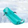 Plastic Snow Sled -Children's Double Sled, Plastic Sled, Sled with Backrest, Double Armrest Brake Sled view 1