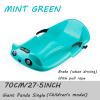Plastic Snow Sled -Children's Double Sled, Plastic Sled, Sled with Backrest, Double Armrest Brake Sled view 2