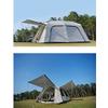 Beach Tent for 5-8 Person Automactic Pop Up Tent Ventilation Sun Shelter with Extended Porch Instant Family Tent for Camping Hiking Fishing (Large Family Tent 5) (Large Family Tent 5) view 4