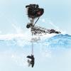 YUNLAIGOTOP Outboard Motor Boat Engine, 5.5P 4-Stroke 52CC Outboard Motor with Air Cooling & CDI Ignition System, Heavy Duty Fishing Boat Engine for Inflatable Boats, Iron Boats, Plastic Boats view 3