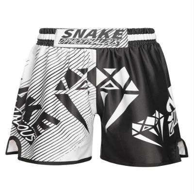 dPois Kids Boys Muay Thai Boxing Shorts MMA Kickboxing Trunks Martial Arts Grappling Bottoms Activewear Type G 11-12 Years