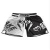 dPois Kids Boys Muay Thai Boxing Shorts MMA Kickboxing Trunks Martial Arts Grappling Bottoms Activewear Type G 11-12 Years view 3