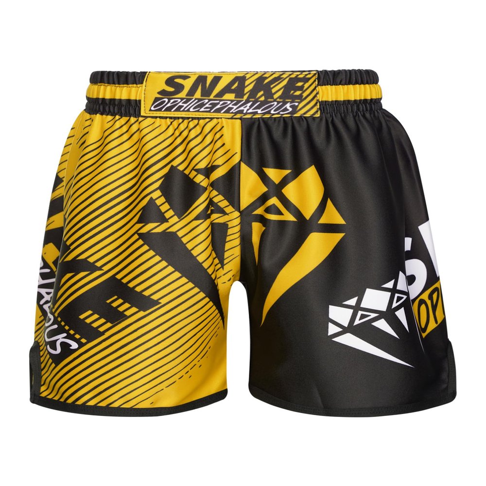 dPois Kids Boys Muay Thai Boxing Shorts MMA Kickboxing Trunks Martial Arts Grappling Bottoms Activewear Type D 13-14 Years