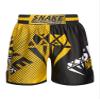 dPois Kids Boys Muay Thai Boxing Shorts MMA Kickboxing Trunks Martial Arts Grappling Bottoms Activewear Type D 13-14 Years view 1