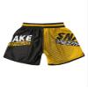 dPois Kids Boys Muay Thai Boxing Shorts MMA Kickboxing Trunks Martial Arts Grappling Bottoms Activewear Type D 13-14 Years view 4