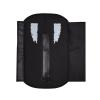 clinmday Volleyball Spike Trainer with Volleyball Spike Trainer, Length Adjustable Simple Installation Volleyball Training Aides for Improves Serving, Jumping, Arm Swing Mechanics & Spiking Power Bl view 1