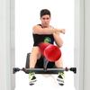 Adult Door Speed Bag Quick Air Bag Heavy Duty Leather Boxing Bag with Adjustable Bracket Spring and Small Ball for Fitness Training (Color : Red) view 2