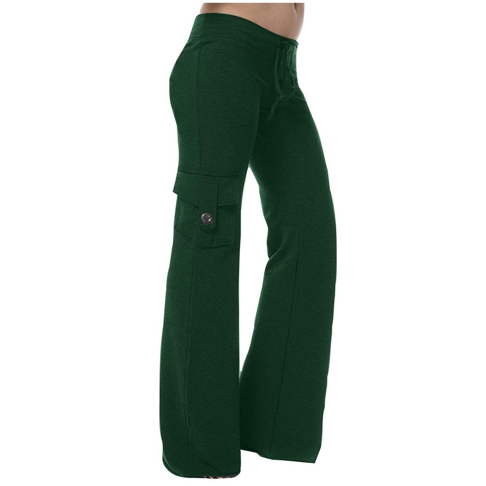 asntrgd Baggy Sweat Pants Womens Baggy Stretch Wide Leg High Waisted Yoga Cargos Sweat Pants with Pockets Tall Hiking Joggers