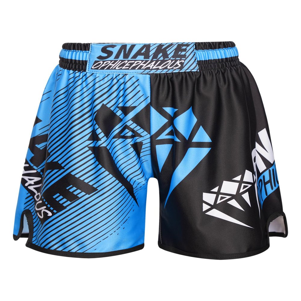 dPois Kids Boys Muay Thai Boxing Shorts MMA Kickboxing Trunks Martial Arts Grappling Bottoms Activewear Type F 5-6 Years