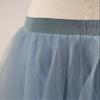 EllieHouse Split Long Floor Length Tulle Skirt for Prom Party Evening Dusty Blue M view 4