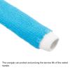 PATIKIL Cotton Feeling Badminton Towel Grip, 4 Pack Nylon Tennis Racket Overgrip Racquet Grip Hand Glue Anti-Skid Sweatband for Golf Bike Handle, Fuchsia/Sky Blue view 4