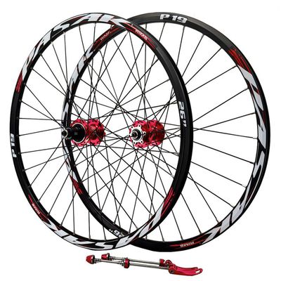 LvTu 26/27.5/29" Mountain Bike Wheel Set HB08/P19-XD-HUB Wheels Quick Release Disc Brakes, 32H Bike Wheels fit 11-12 Speed Cassette (Size : 27.5 inch)