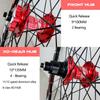 LvTu 26/27.5/29" Mountain Bike Wheel Set HB08/P19-XD-HUB Wheels Quick Release Disc Brakes, 32H Bike Wheels fit 11-12 Speed Cassette (Size : 27.5 inch) view 2