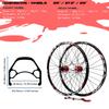 LvTu 26/27.5/29" Mountain Bike Wheel Set HB08/P19-XD-HUB Wheels Quick Release Disc Brakes, 32H Bike Wheels fit 11-12 Speed Cassette (Size : 27.5 inch) view 3