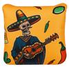 2thpart Mexico Style Golf Putter Cover, Yellow view 1