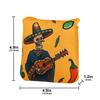 2thpart Mexico Style Golf Putter Cover, Yellow view 4
