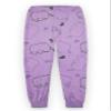 Pusheen Girls Pyjama Set | Purple Velour Fleece All Over Print PJs For Kids | Long Sleeve T-Shirt & Long Leg Pants view 3