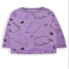 Pusheen Girls Pyjama Set | Purple Velour Fleece All Over Print PJs For Kids | Long Sleeve T-Shirt & Long Leg Pants view 4