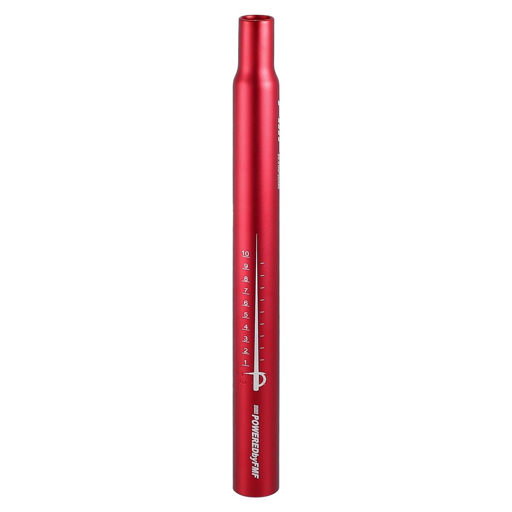 A ABSOPRO Bike Bicycle Seatpost 28.6x350mm Seat Post for Mountain MTB Road Bike Fixed Gear Aluminum Alloy Red