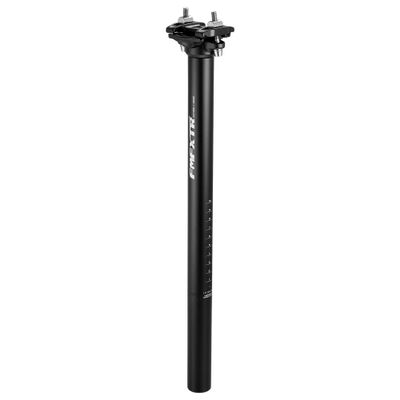 A ABSOPRO Bike Bicycle Seatpost Adjustable 27.2x400mm Seat Post for Mountain MTB Road Bike BMX Aluminum Alloy Black