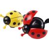 2 PCS Bike Bell Cute Bicycle Bell Kids Bicycle Bell Ring Animal Ladybug Shape Toddler Bike Bell Ladybug Bell Bike Accessories for Children Outdoor Fun view 1