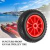 Funien 1pc 10'' Solid Tire Wheel for Kayak Canoe Trolley Cart Replacement Tire view 4
