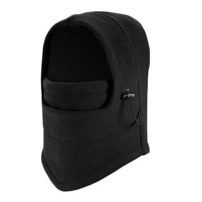 Cold Weather Balaclava Ski Mask for Men Women Water Resistant Windproof Fleece Thermal Face Mask for Hunting Cycling Black