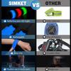 2 Pcs LED Luminous Armband, Rechargeable Running Bracelet, High Visibility Reflective Belt Wristbands for Night Cycling Walking Joggers Running Gear.(Blue) view 4