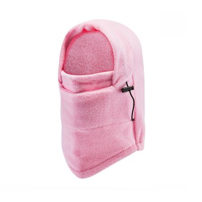 Cold Weather Balaclava Ski Mask for Men Women Water Resistant Windproof Fleece Thermal Face Mask for Hunting Cycling Pink
