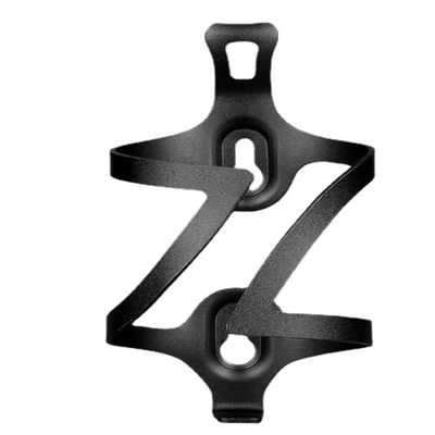 Alloy Aluminum Lightweight Bike Water Bottle Cage Water Bottle Holder for Road Bikes Easy to Install (Black)