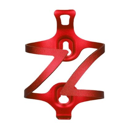 Alloy Aluminum Lightweight Bike Water Bottle Cage Water Bottle Holder for Road Bikes Easy to Install (Red)