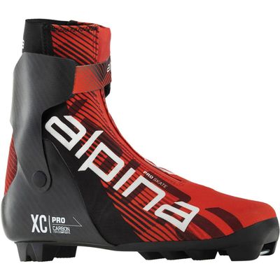 Alpina Pro Skate Boot - 2024, Red/White/Black, 43.5