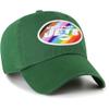47 Men's Green New York Jets Pride Cleanup Adjustable Hat view 2