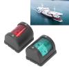 LED Navigation Light 2Pcs PC Material IP54 2NM Marine Boat Light 12V 24VDCGreen Red 112.5 Beam Angle Marine Boat Replacement view 3