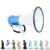 Roar of Lion Bullhorn Megaphone with Siren & Volume Control/Recorder - Waterproof 25W Reliable and Consistent Performance, 240-sec Voice Recording with Maximum Range 1312Yards, (Black/White) view 1