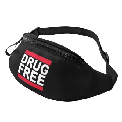Drug Free Unisex Adjustable Waist Bag Outdoor Sports Running Waist Bag Business Travel Phone Bag