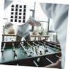 GOOHOCHY Easy Install Foosball Table Bearings 10 Pairs 1/2 Threaded Rods Bushings for Football Machine view 2