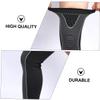 Gatuida Knee Protective Pad Long Compression Support Sleeve for Running Breathable Material Soft and Comfortable for Gym Basketball Yoga and Fitness Activities view 2