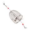 BESPORTBLE 2sets Fishing Tackle Bait Holder 3 Sizes Lure Cage for Smelt Eels Robust Stainless Steel Construction 5pcs*2 view 3