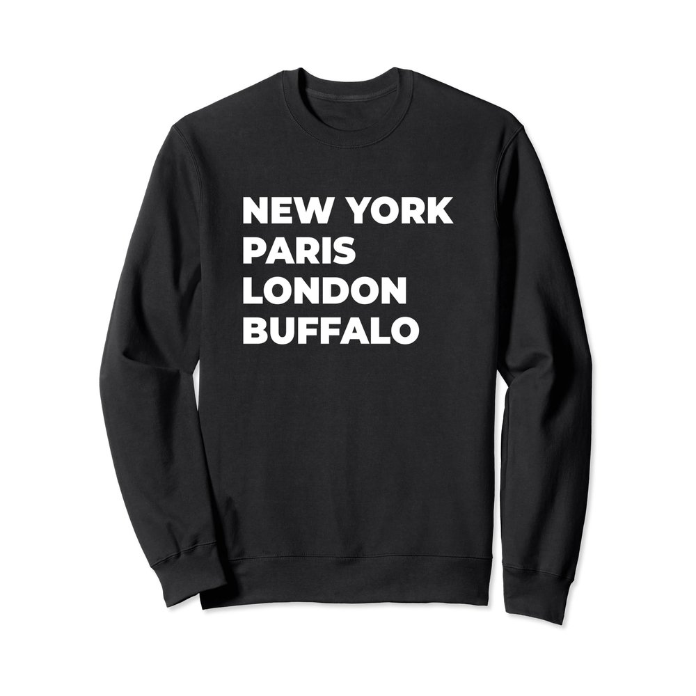 Buffalo New York Hometown Vacation Sweatshirt