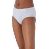 Hanes Women's Originals Ultra SuperSoft Hipster Underwear, 5-Pack, Viscose from Bamboo Panties view 3