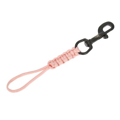 QMQJIA Anti-Lost Safety Rope Snap Hook Clip with Braided Rope Lanyard Marine Grade Steel Scubas Diving Swival Bolts Snap Hook Durable Diving Rope