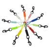 QMQJIA Anti-Lost Safety Rope Snap Hook Clip with Braided Rope Lanyard Marine Grade Steel Scubas Diving Swival Bolts Snap Hook Durable Diving Rope view 2