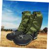 BESPORTBLE 3pairs Ankle Gaiters Lightweight Snow Gaiters for Hiking Walking Climbing Elastic Design for Outdoor Activities Dark Green view 4
